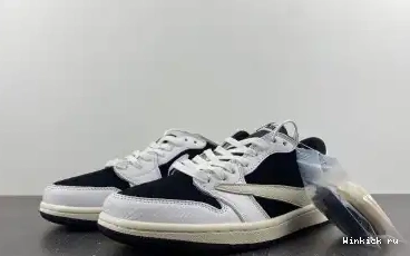 OG X 1 WHITE JORDAN BLACK TRAVIS AIR LOW SCOTT 0502